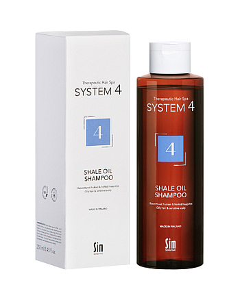 Sim Sensitive System 4 - Терапевтический шампунь №4 для очень жирной и чувствительной кожи головы 250 мл - hairs-russia.ru